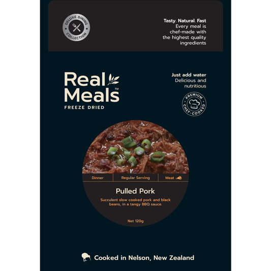Real Meals Pulled Pork & Black Beans