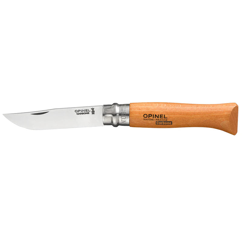 Opinel Carbon Steel Folding Knife (Multiple Sizes)