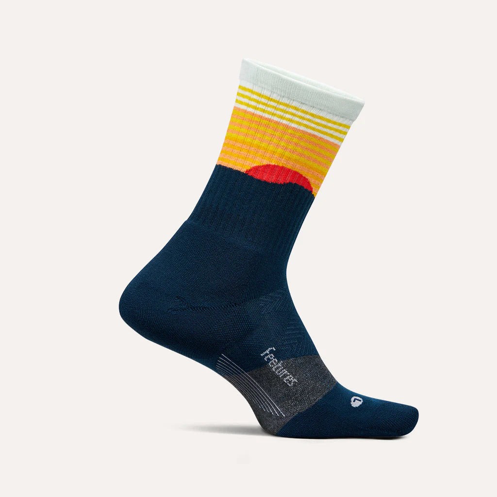 Feetures Trail Max Cushion Mini-Crew Socks