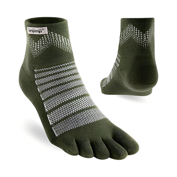 Injinji Performance Outdoor Midweight Mini Crew Socks - Wool
