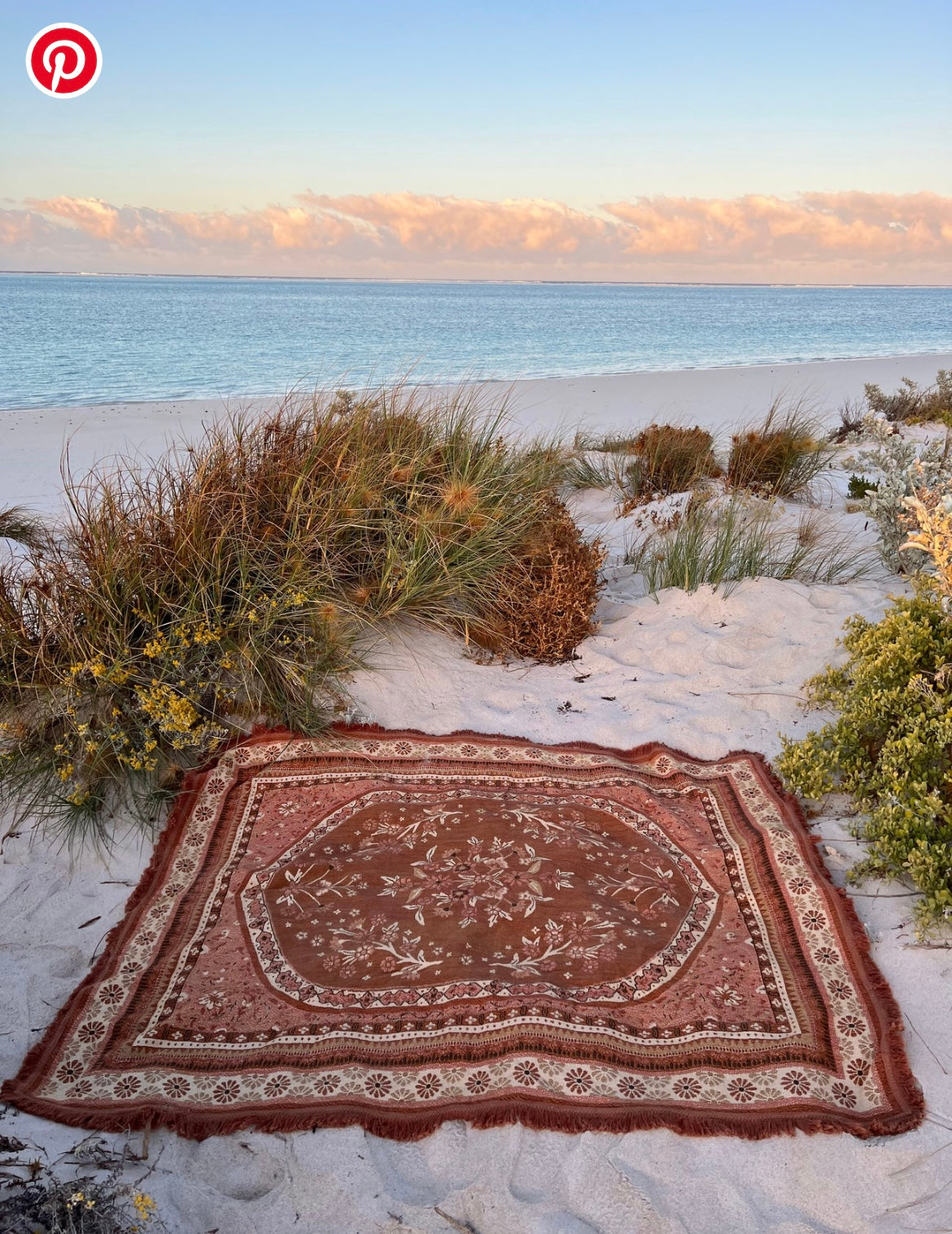 Salty Aura Throw Rugs