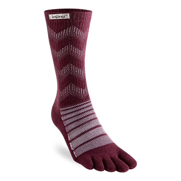 Injinji Performance Outdoor Midweight Crew Socks Merino