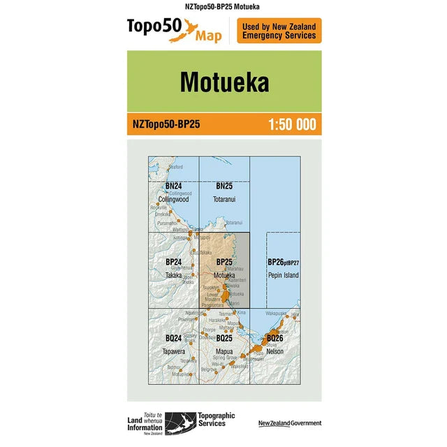 NZ Topo50 Maps