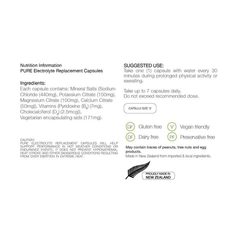 PURE Electrolyte Capsules