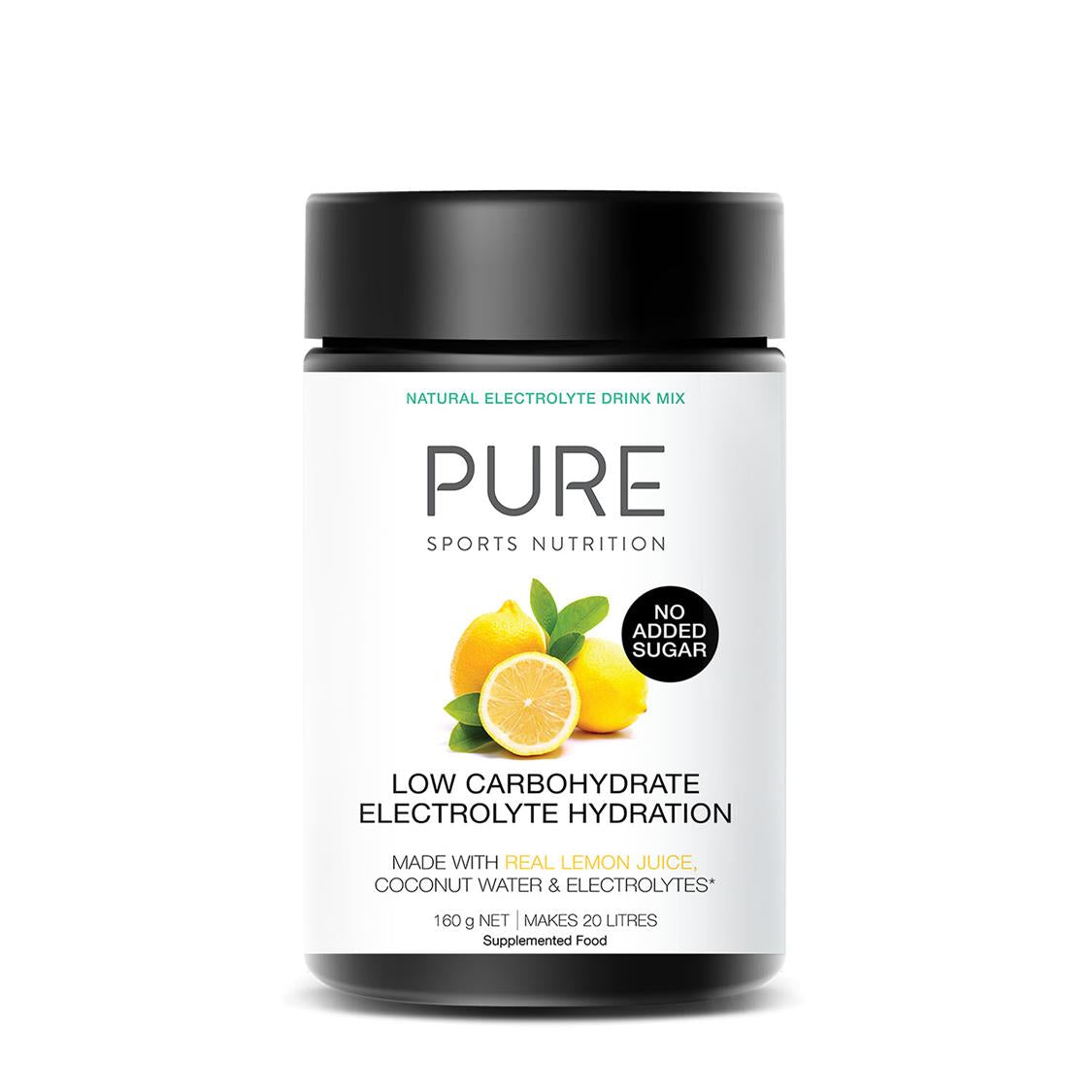 Pure Low Carb Electrolyte Hydration 160g