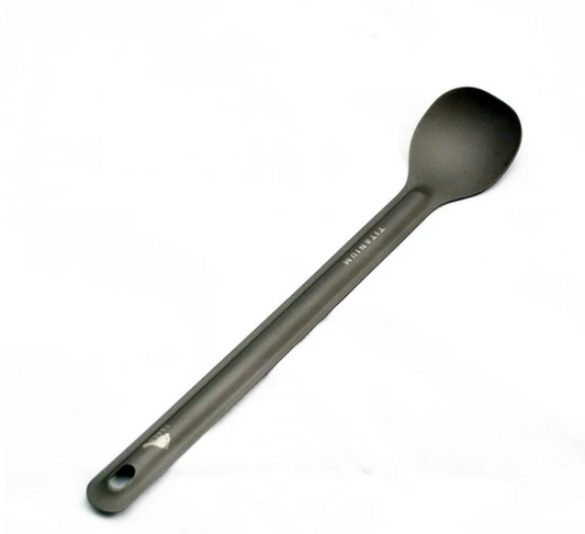 Real Meals Long Handled Titanium Spoon