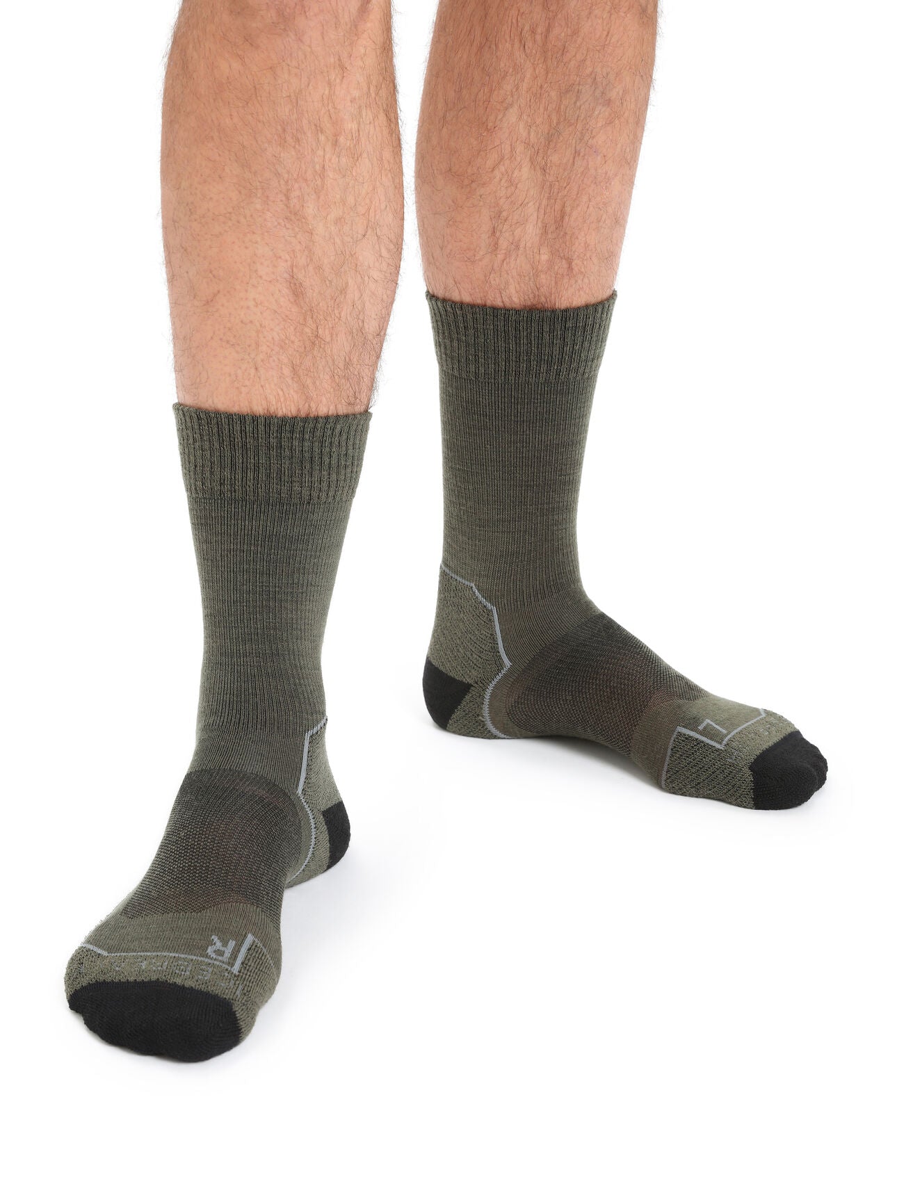 Icebreaker Hike+ Medium Cushion Crew Merino Socks - Men's