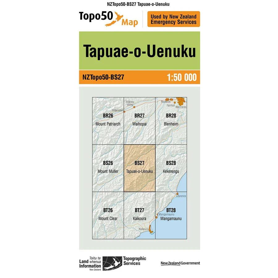 NZ Topo50 Maps