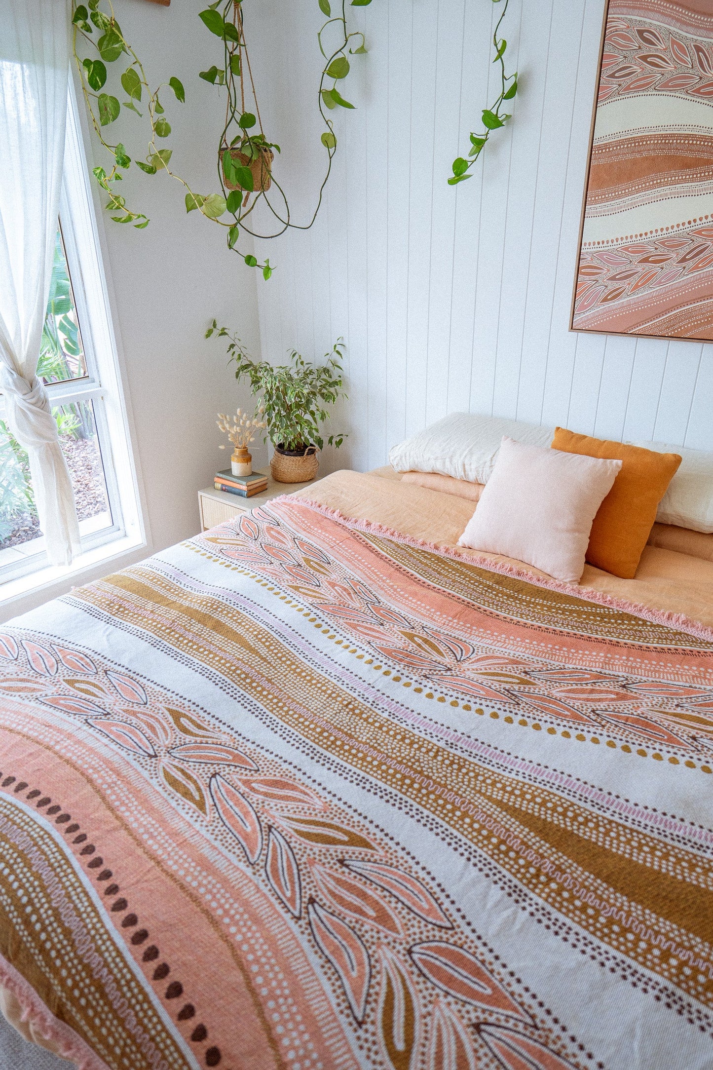 Salty Aura Throw Rugs