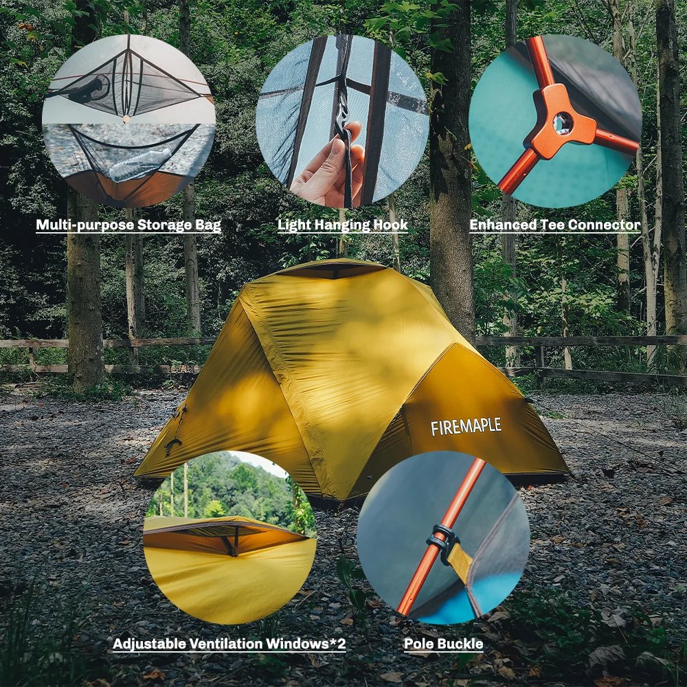 Firemaple Tropics 2 Person 3 Season Tent
