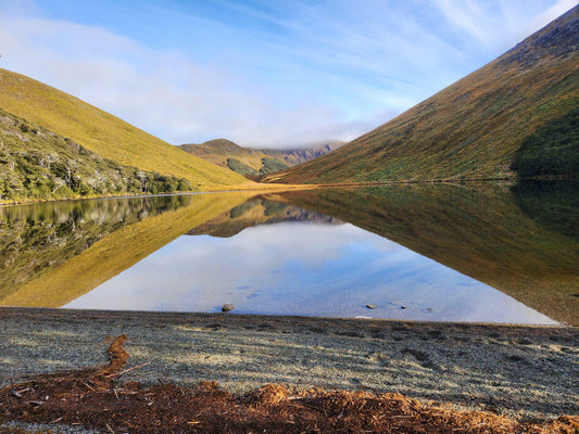 Hike up to Diamond Lake in the Cobb Valley, Kahurangi National Park