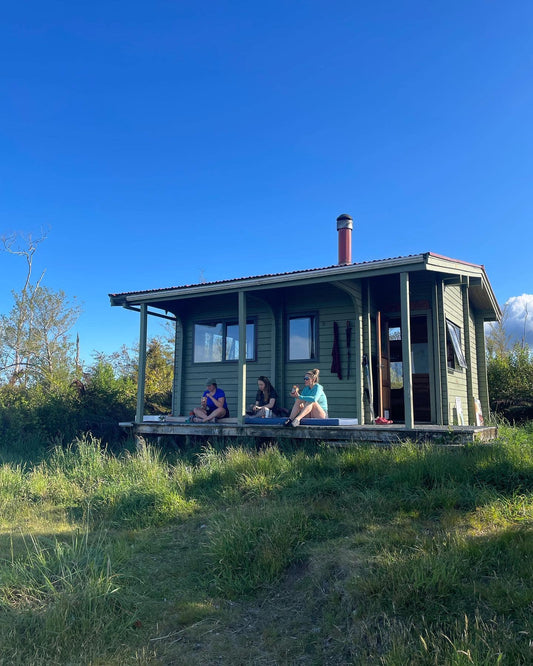 Awapoto hut on the Abel Tasman inland track