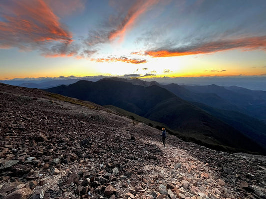 Mt Rintoul at Sunset in the Richmond Ranges