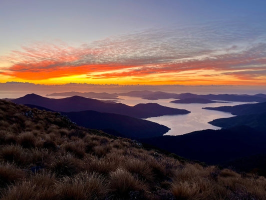 Hike up Mt Stokes, Marlborough Sounds