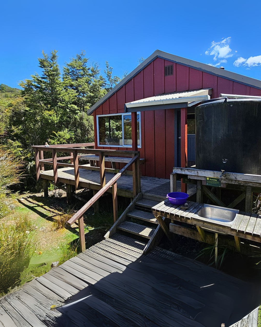 Hike to Rocks Hut, Mount Richmond Forest Park