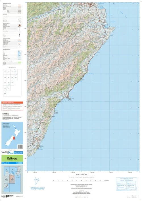 NZ Topo250 Maps
