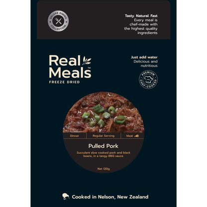Real Meals Pulled Pork & Black Beans