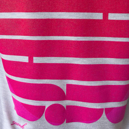 Yank Boyfriend Tee Long Sleeve Grey