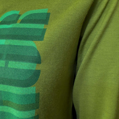 Yank Boyfriend Tee Long Sleeve - Green