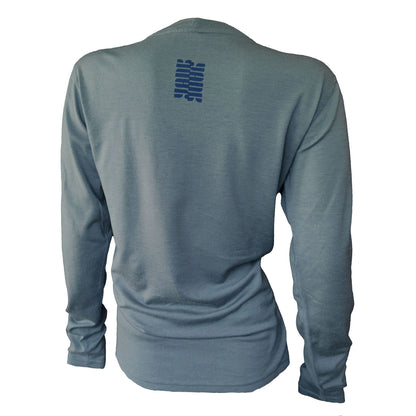 Yank Boyfriend Tee Long Sleeve - Storm