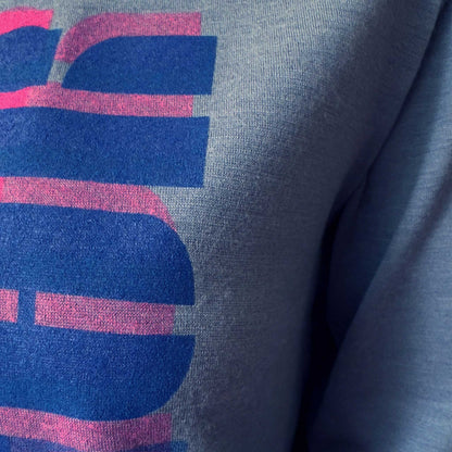 Yank Boyfriend Tee Long Sleeve - Storm