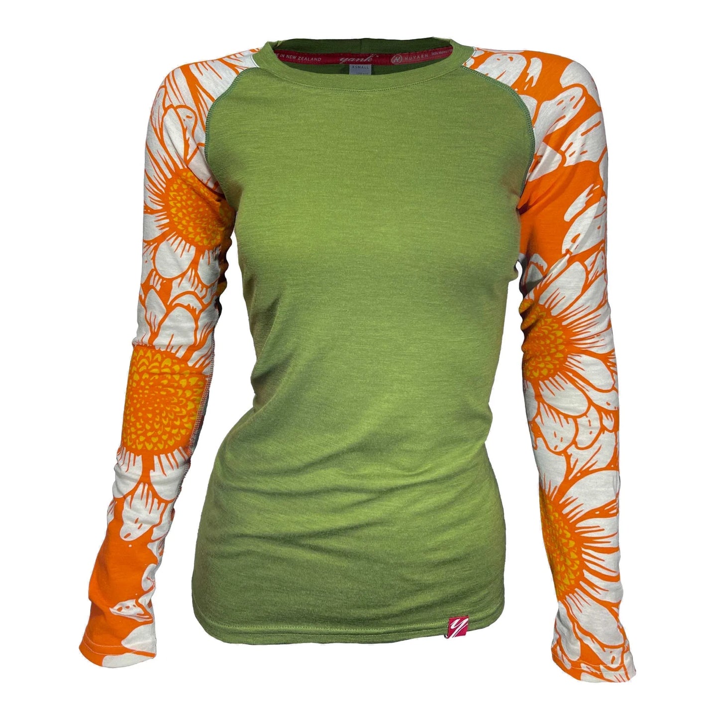 Yank Flower Power Long Sleeve Merino - Women's