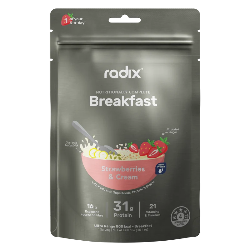 Radix Nutrition Ultra 800 Calorie Breakfast Range