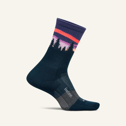 Feetures Trail Max Cushion Mini-Crew Socks