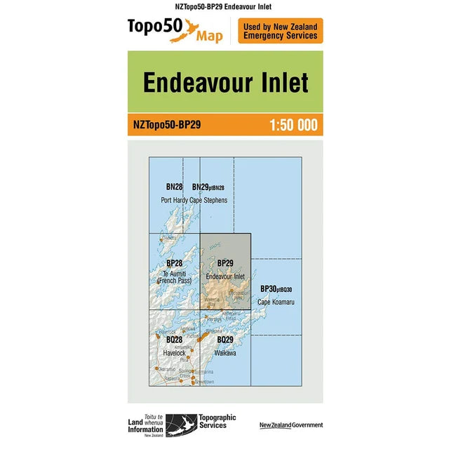 NZ Topo50 Maps