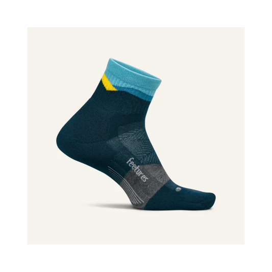 Feetures Trail Max Cushion Quarter Socks