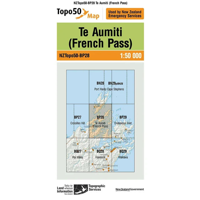 NZ Topo50 Maps