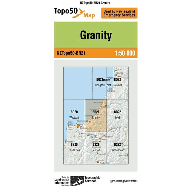 NZ Topo50 Maps