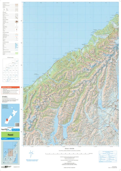 NZ Topo250 Maps