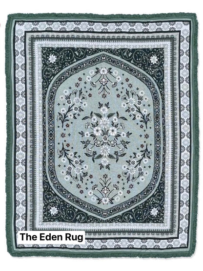 Salty Aura Throw Rugs