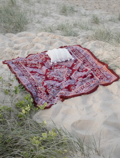 Salty Aura Throw Rugs