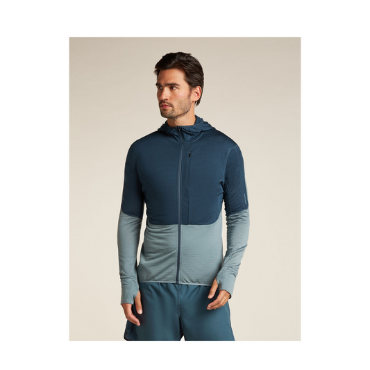 Men's Merino Blend 200 Realfleece™ Descender Long Sleeve Zip Hoodie