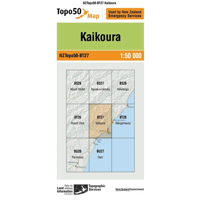 NZ Topo50 Maps