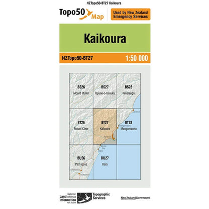 NZ Topo50 Maps