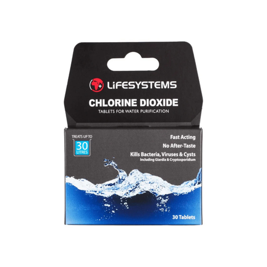 LIFESYSTEMS Chlorine Dioxide Water Purification Tablet - 30 Tablets