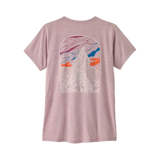 Patagonia Cap Cool Daily Graphic Tee - Cloud Crag - Women's