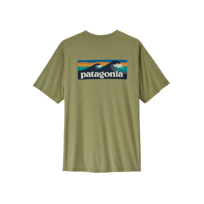 Patagonia Cap Cool Daily Graphic Tee - Boardshort Logo