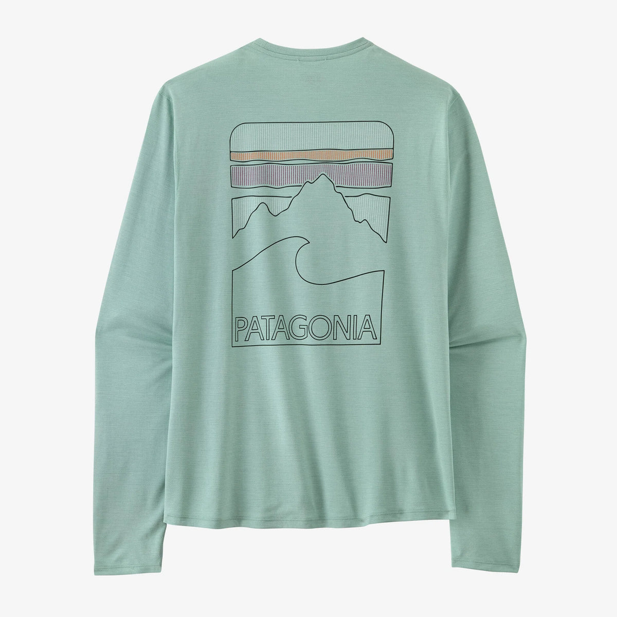 Patagonia Long-Sleeved Capilene® Cool Sun Shirt Peak Visions - Mens