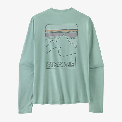 Patagonia Long-Sleeved Capilene® Cool Sun Shirt Peak Visions - Mens