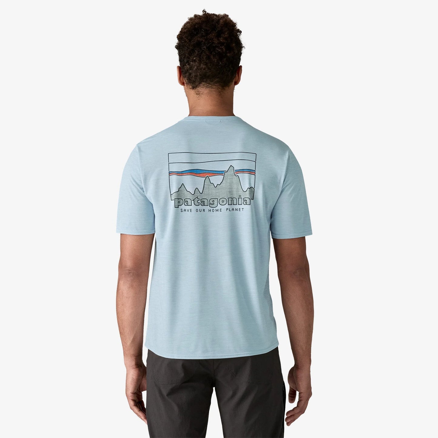 Patagonia Cap Cool Daily Graphic Shirt Tee 73 Skyline - Men's