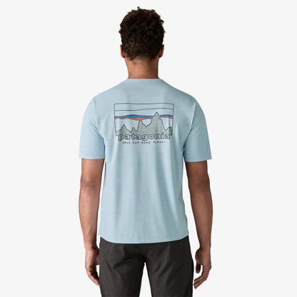 Patagonia Cap Cool Daily Graphic Shirt Tee 73 Skyline - Men's