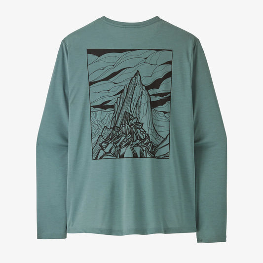 Patagonia Long-Sleeved Cap Cool Daily Graphic Shirt Mens