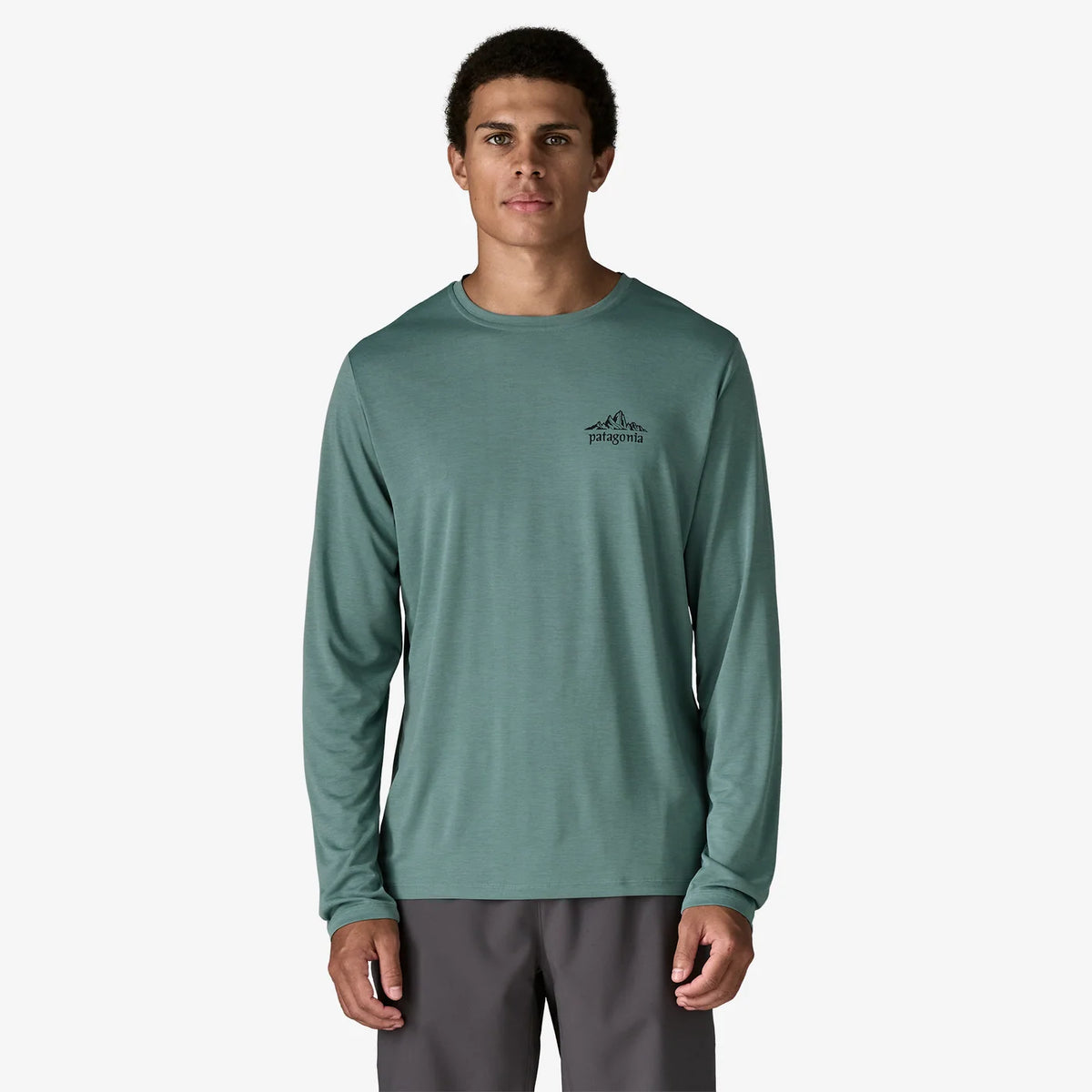 Patagonia Long-Sleeved Cap Cool Daily Graphic Shirt Mens