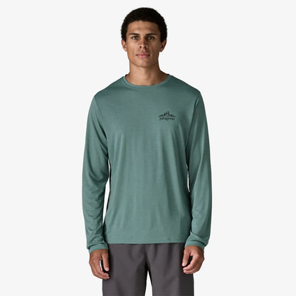 Patagonia Long-Sleeved Cap Cool Daily Graphic Shirt Mens