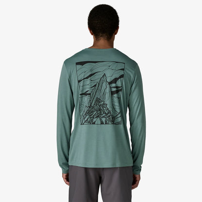 Patagonia Long-Sleeved Cap Cool Daily Graphic Shirt Mens