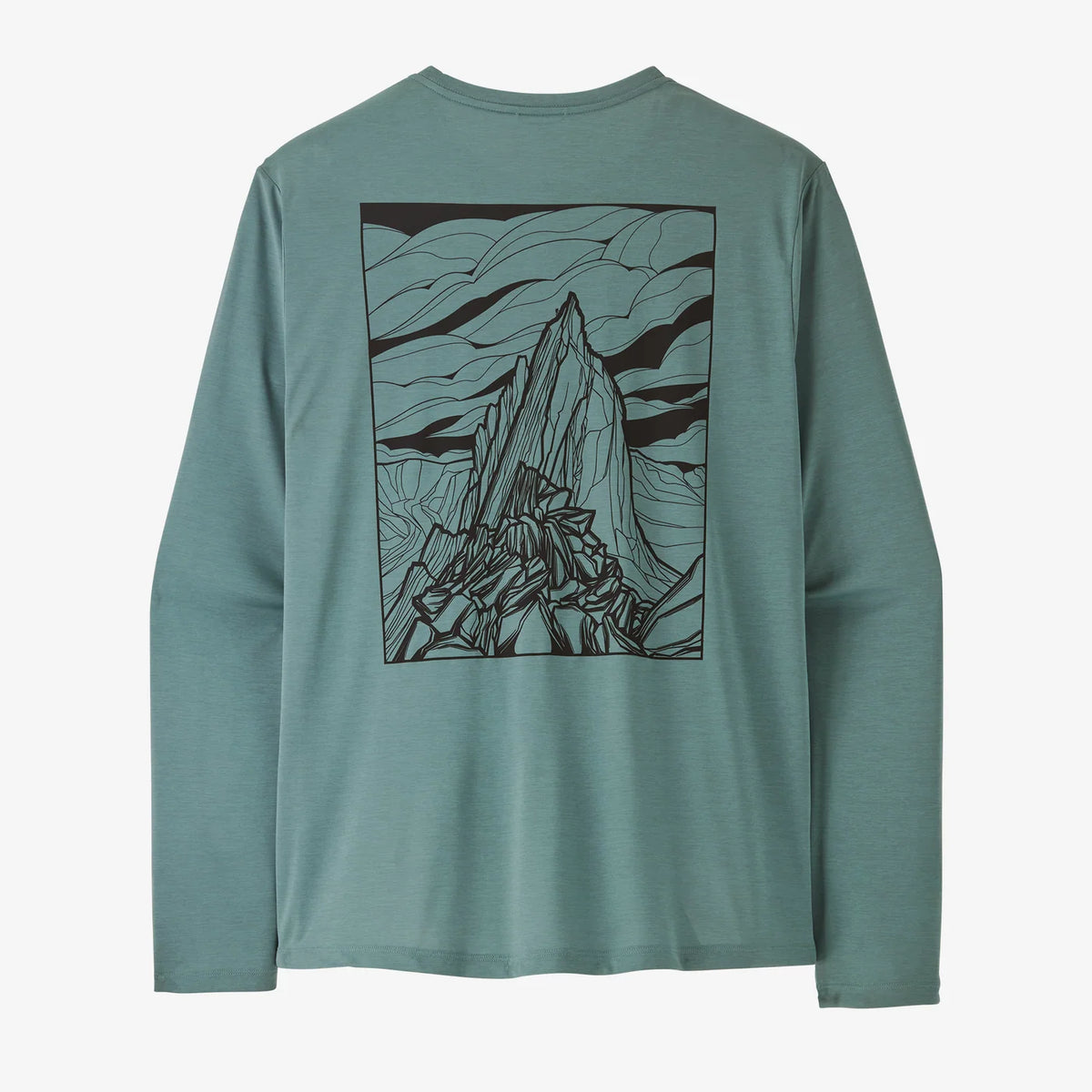 Patagonia Long-Sleeved Cap Cool Daily Graphic Shirt Mens